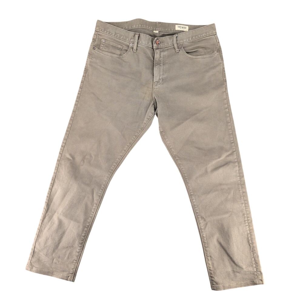 Todd Snyder Stretch 5 Pocket Chino Pants Men's 34x28 Minimalist